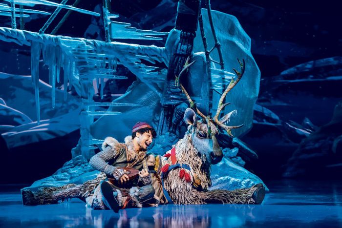 Bühnenszene aus dem Musical Die Eiskönigin