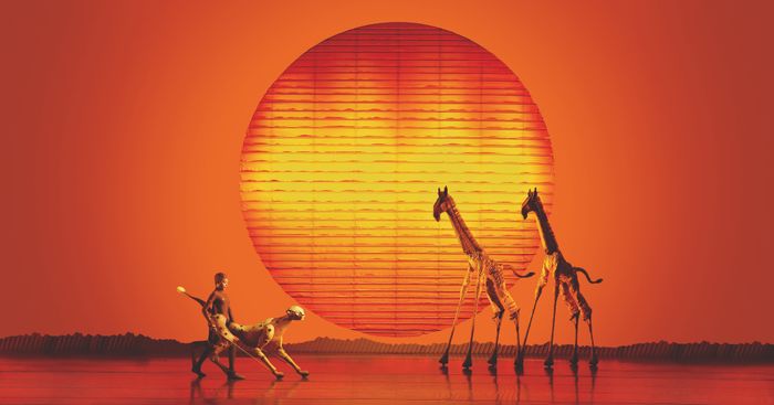 Savanne im Musical „Der König der Löwen“