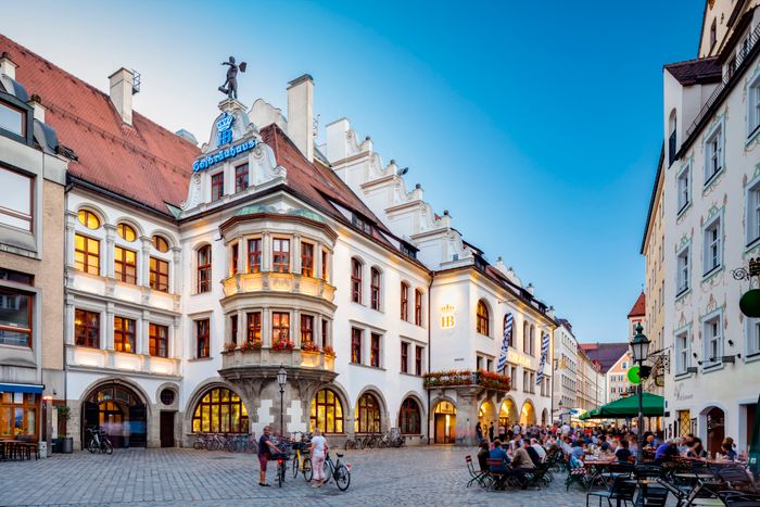 Hofbräuhaus in Münchner Innenstadt
