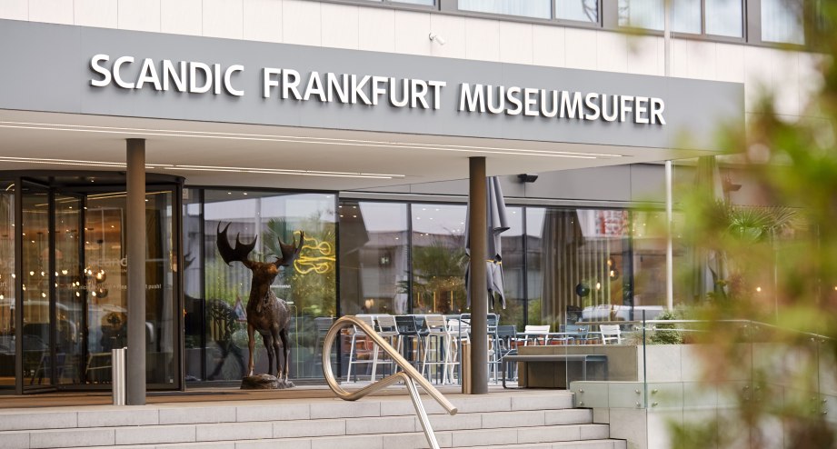 Außenansicht, © Scandic Frankfurt Museumsufer