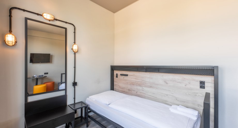 Einzelzimmer, © a&o hostels Marketing GmbH