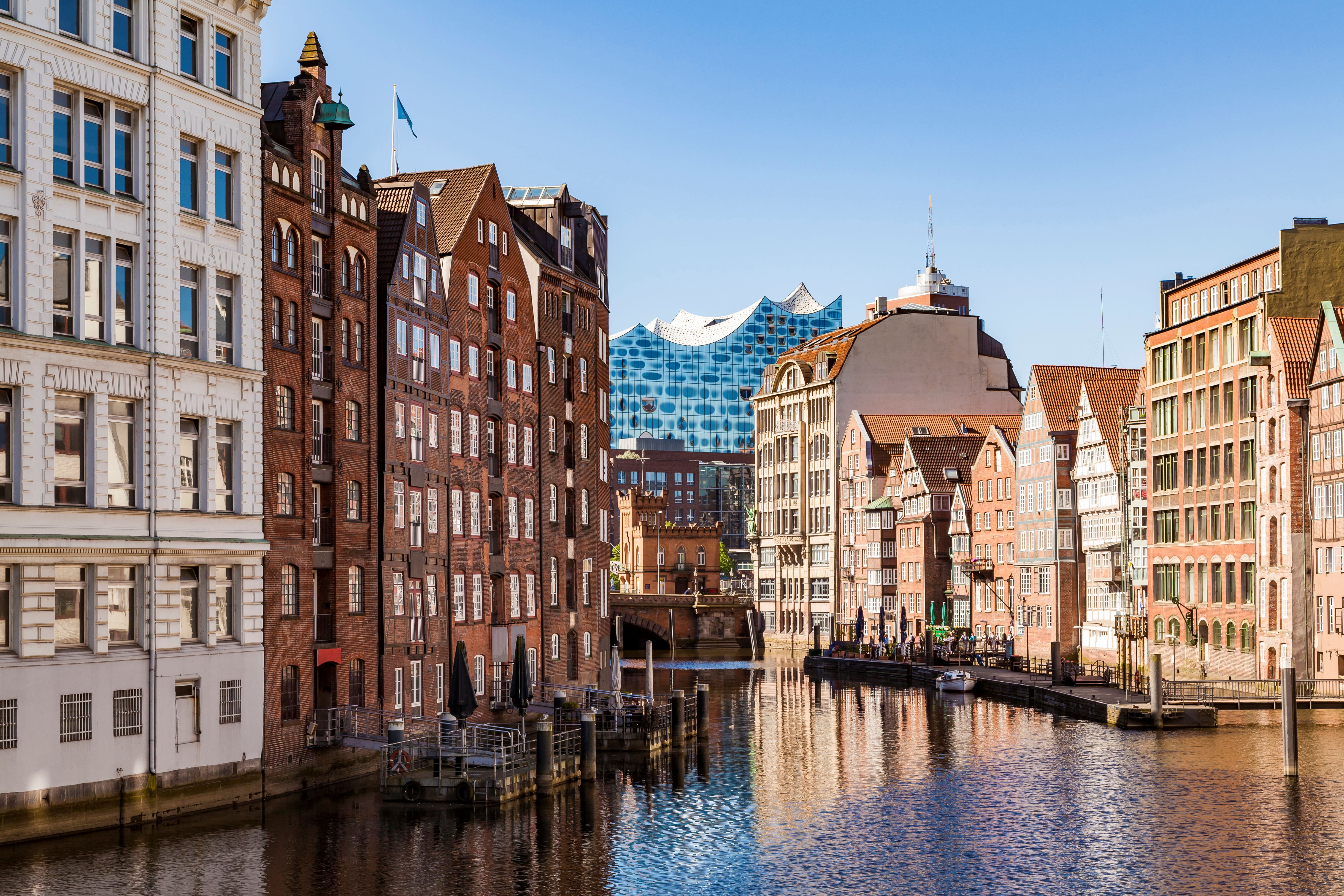 Speicherstadt und Elbphilharmonie in Hamburg