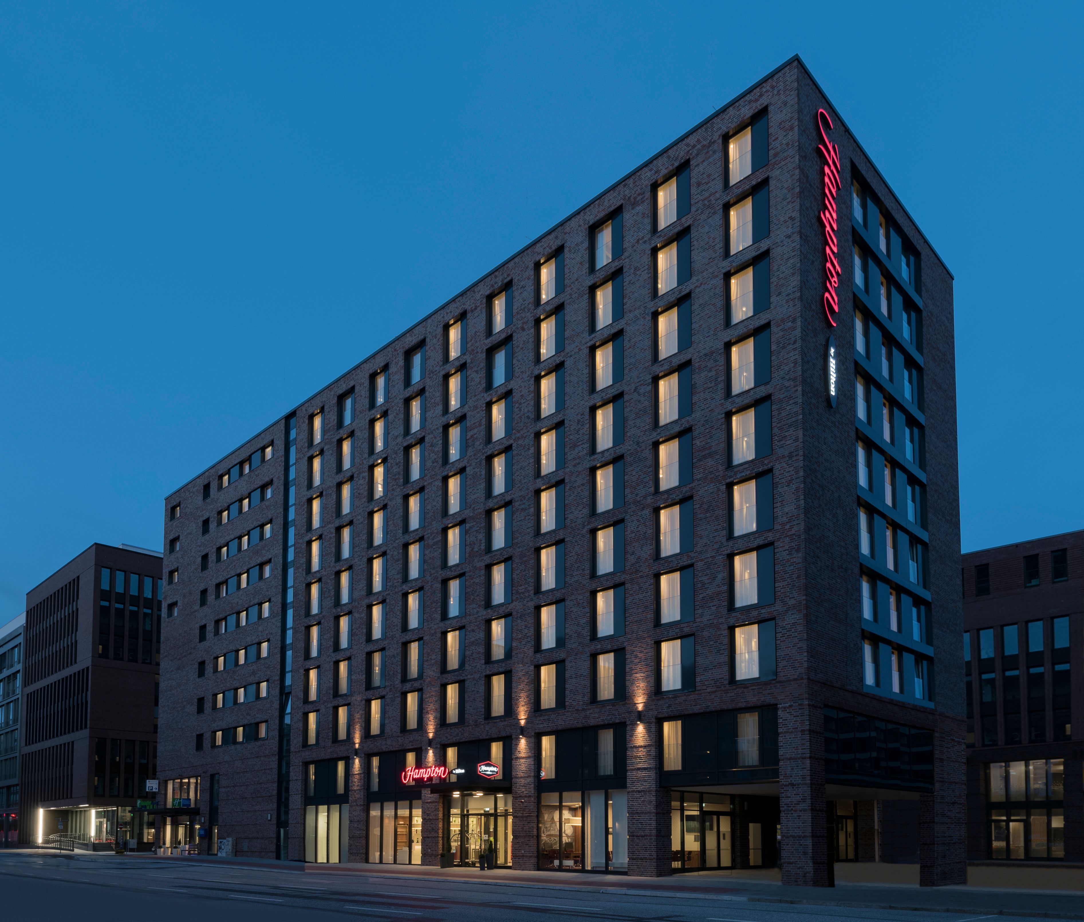 Hampton by Hilton Hamburg City Centre Gebäude