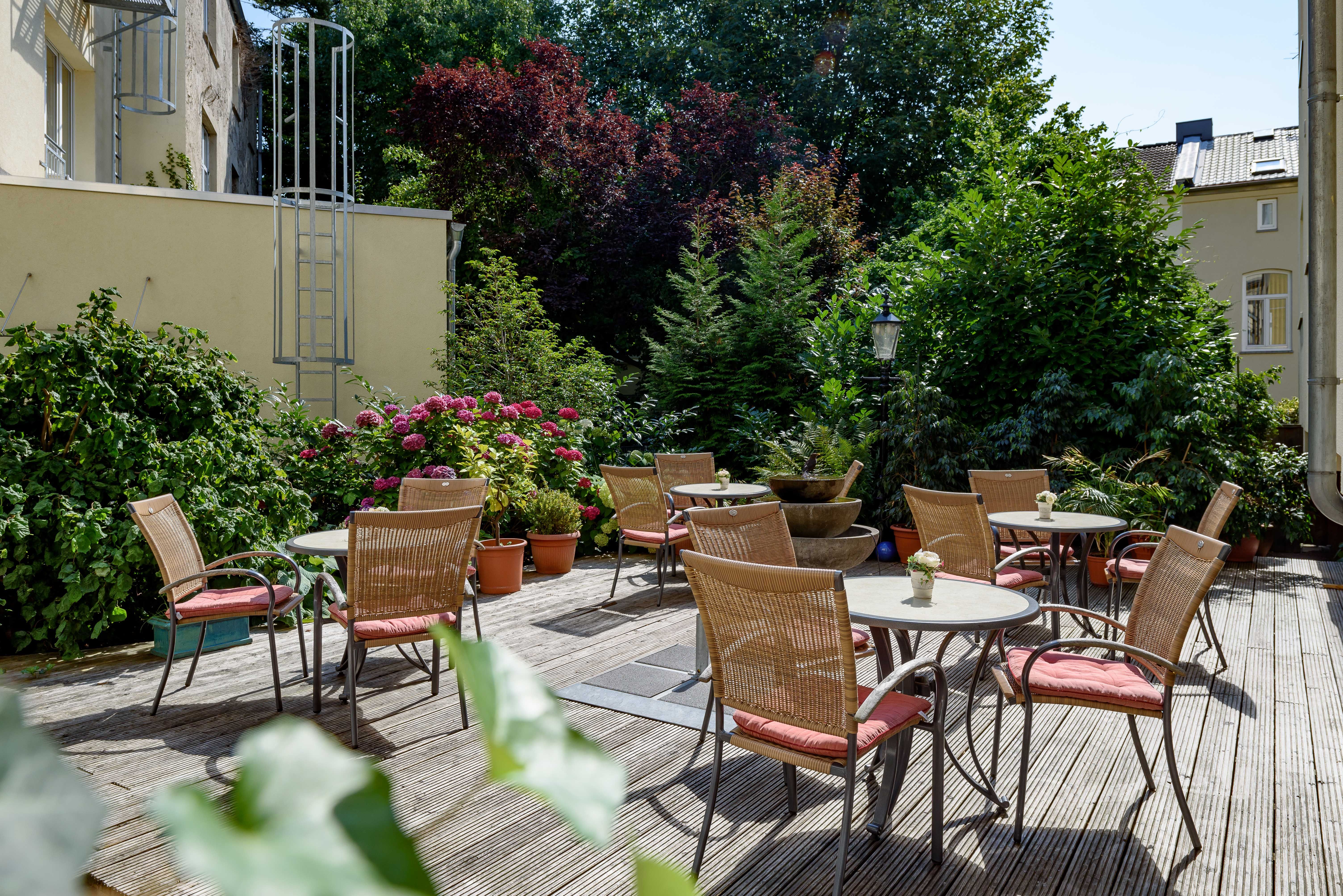 Hotel Excelsior Lübeck Terrasse