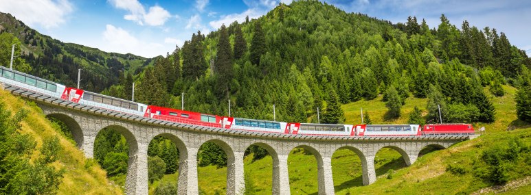 Glacier Express Viaduct, © Glacier Express