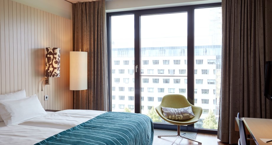 Superior Zimmer, © Scandic Berlin Potsdamer Platz