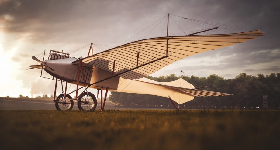 Essen Aufwind Flugzeug, © Neonreal