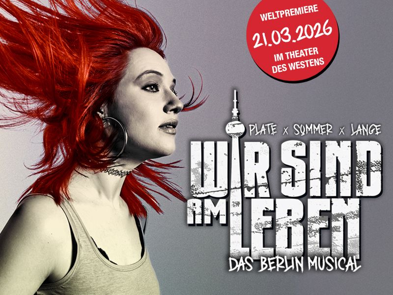 Poster zum Musical Wir sind am Leben