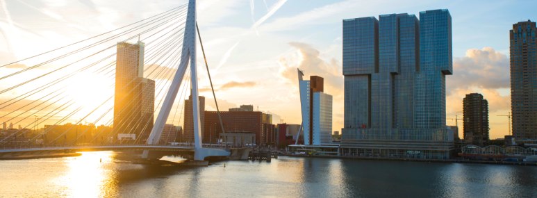Rotterdam-Erasmus Bridge, © Unsplash-daniel-agudelo