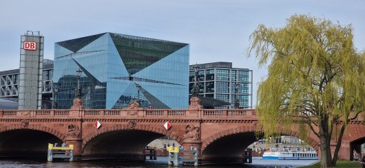 Blick auf den Hauptbahnhof Berlin, © BirgitHeine