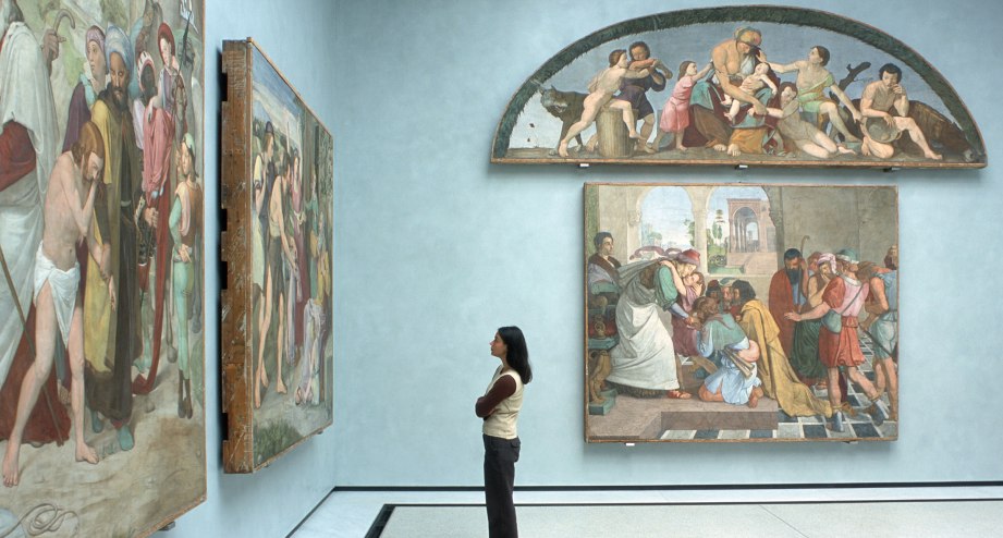 Alte Nationalgalerie Fresken Berlin, © visitBerlin, Pierre Adenis_Staatliche Museen zu Berlin_BPK