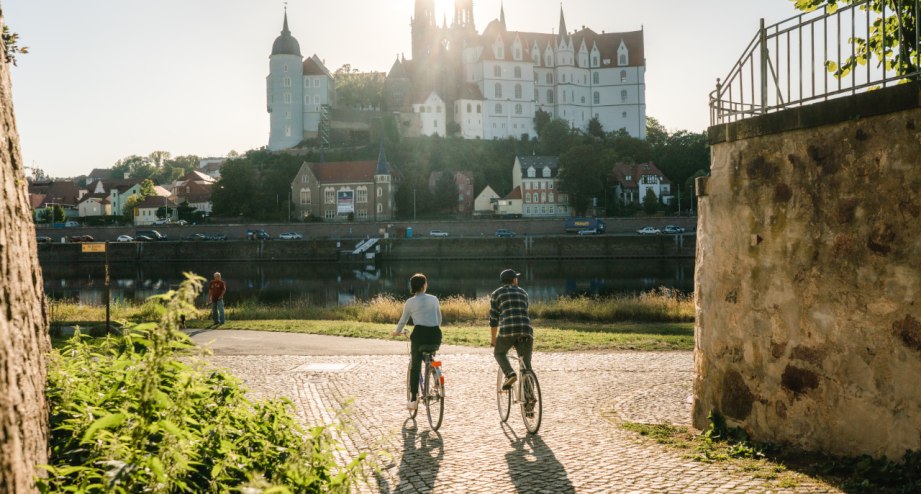 Dresden_Fahrrad-fahren-nach Meissen, © Dresden Marketing