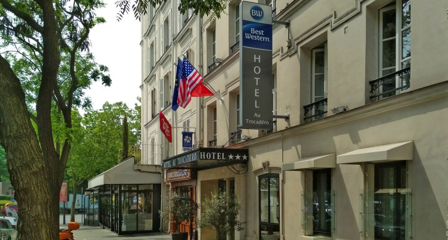 Hotel Eingang, © Best Western Au Trocadero