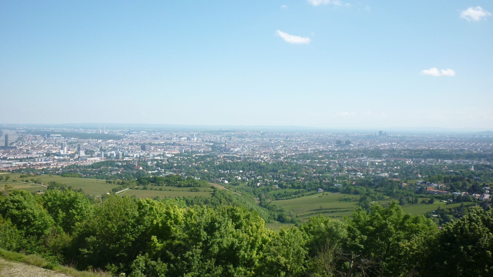Wien von oben 