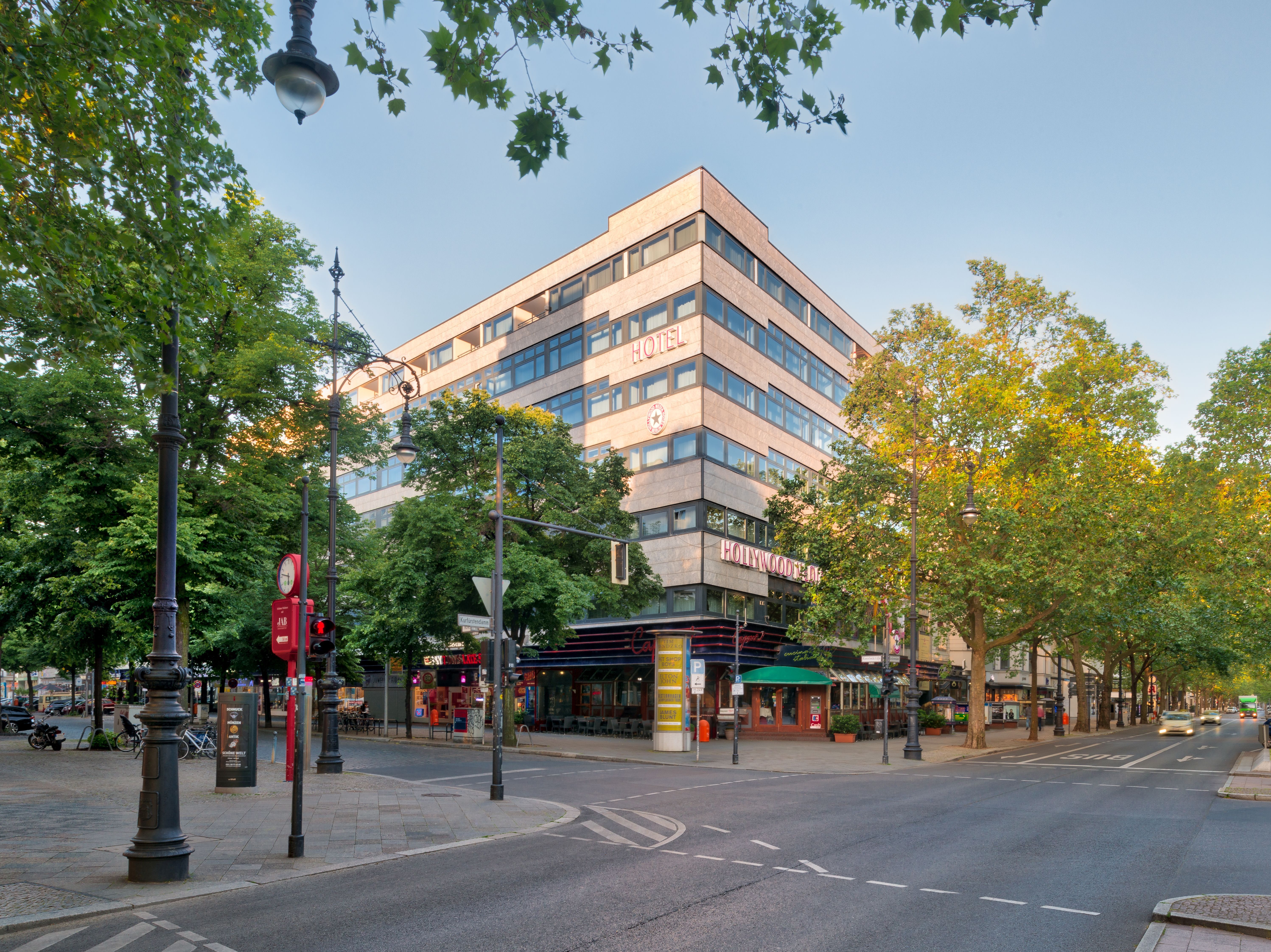 Außenansicht Hollywood Media Hotel Berlin