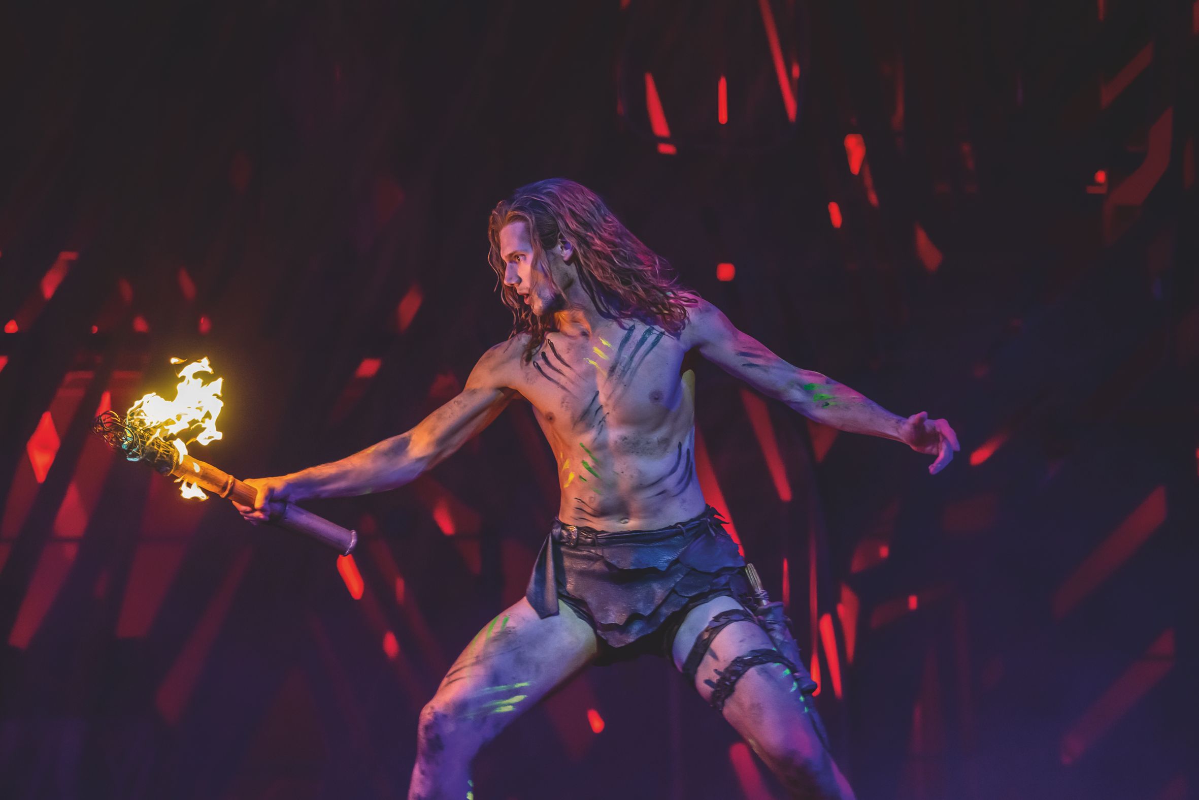 Tarzan im Musical Tarzan auf der Bühne