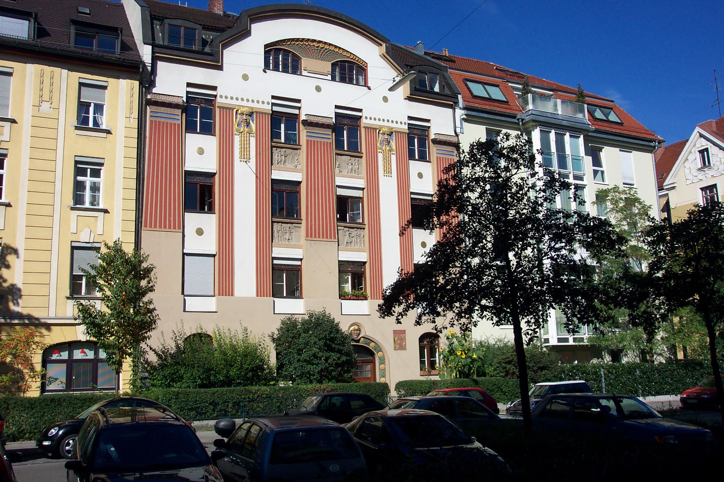 Hausfassade in München