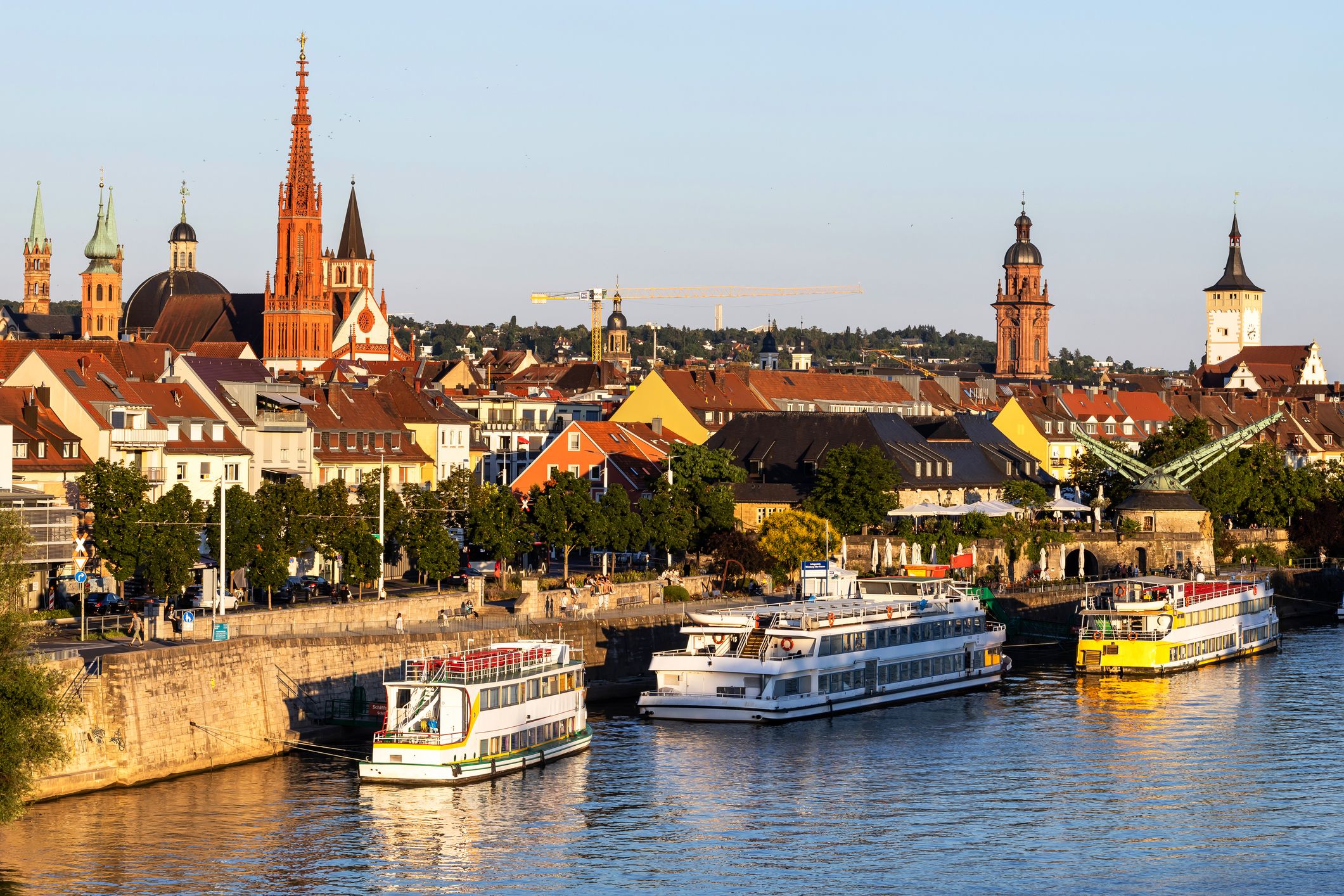 Würzburger Altstadt am Main