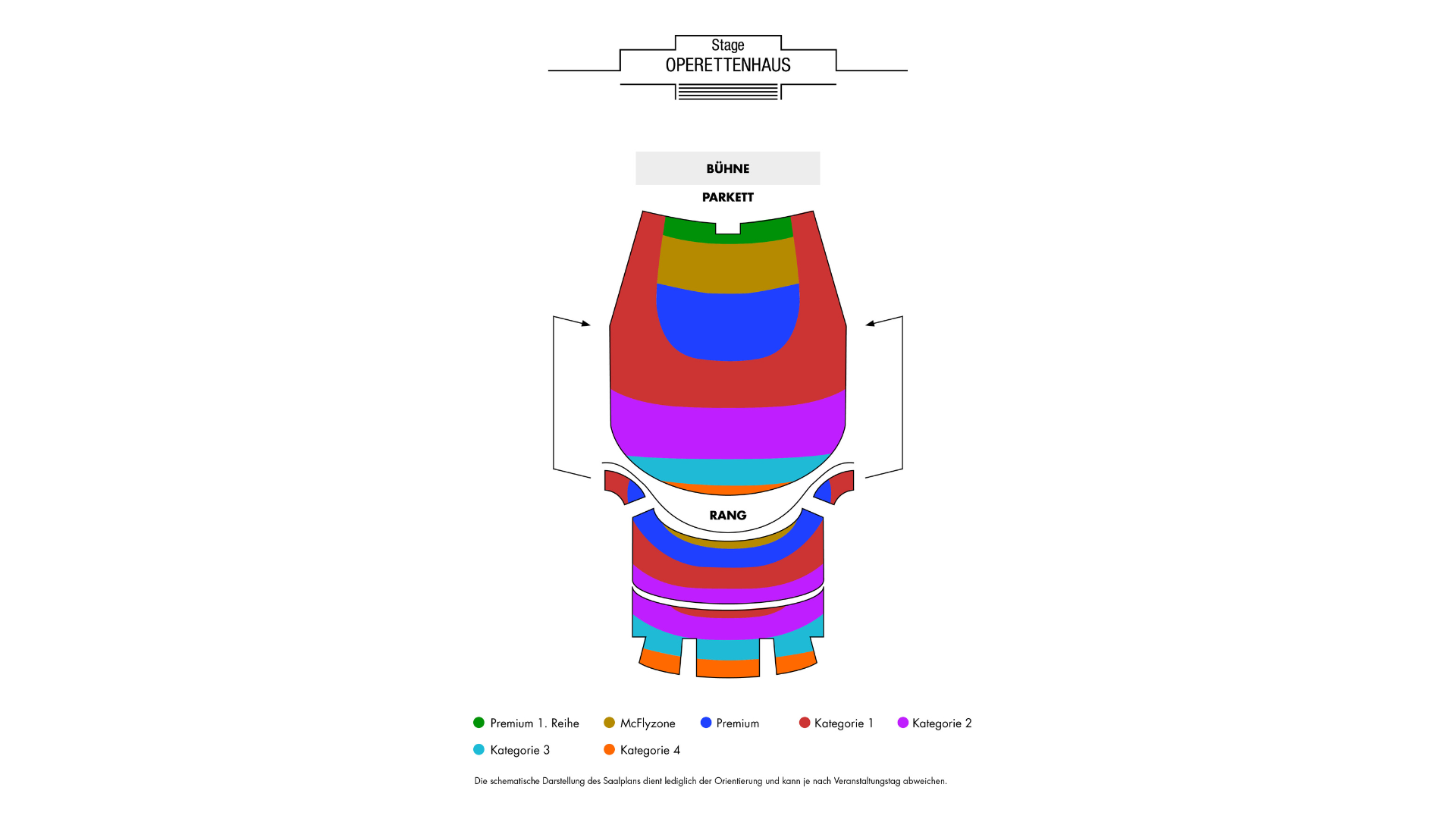 Informationen zu Preiskategorien und Saalplan – Stage Operettenhaus Hamburg