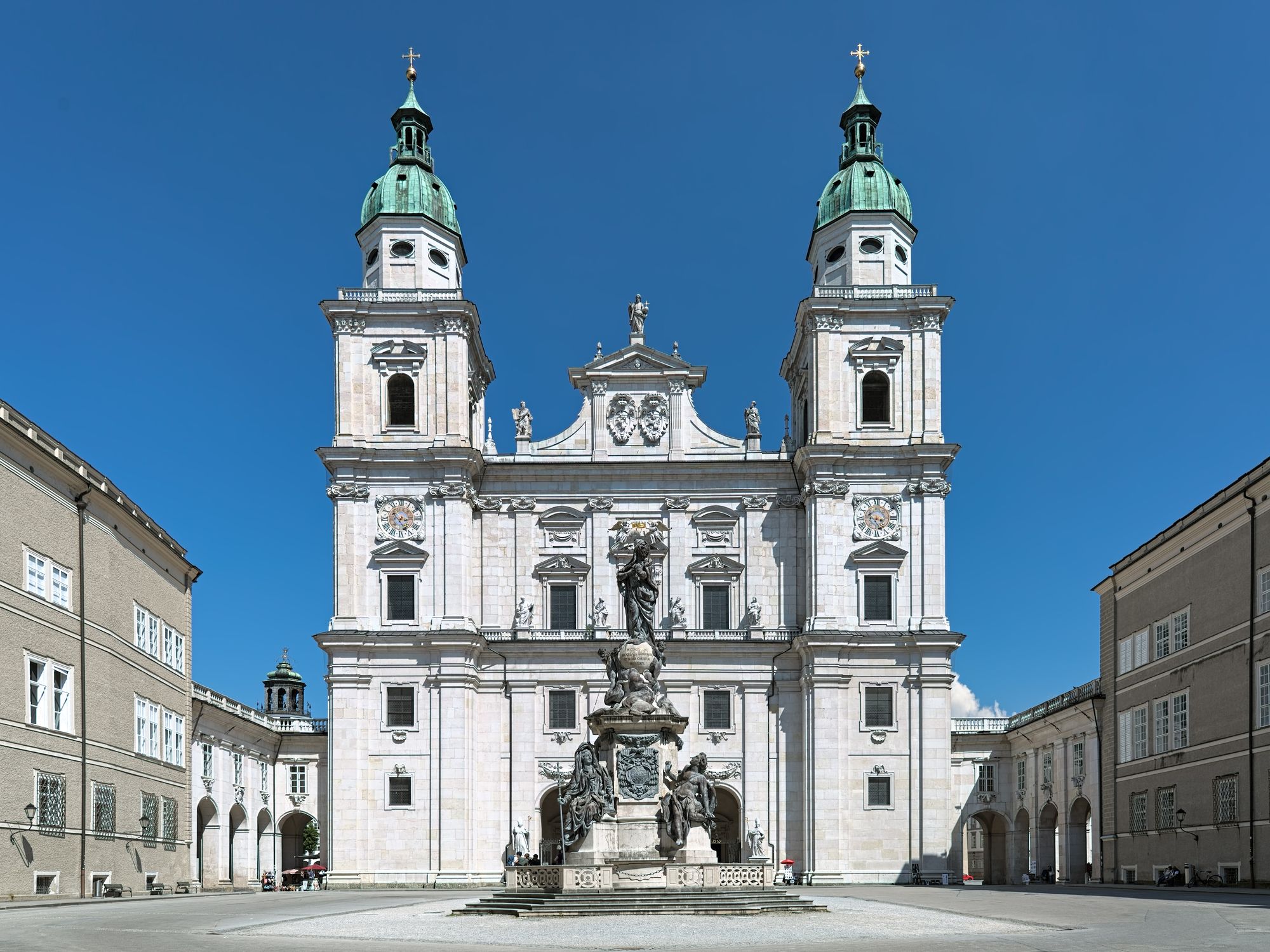 Salzburger Dom + Mariensäule