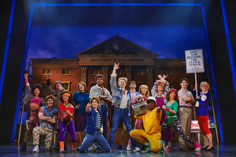 Bühnenszene aus dem Musical Zurück in die Zukunft – Das Musical