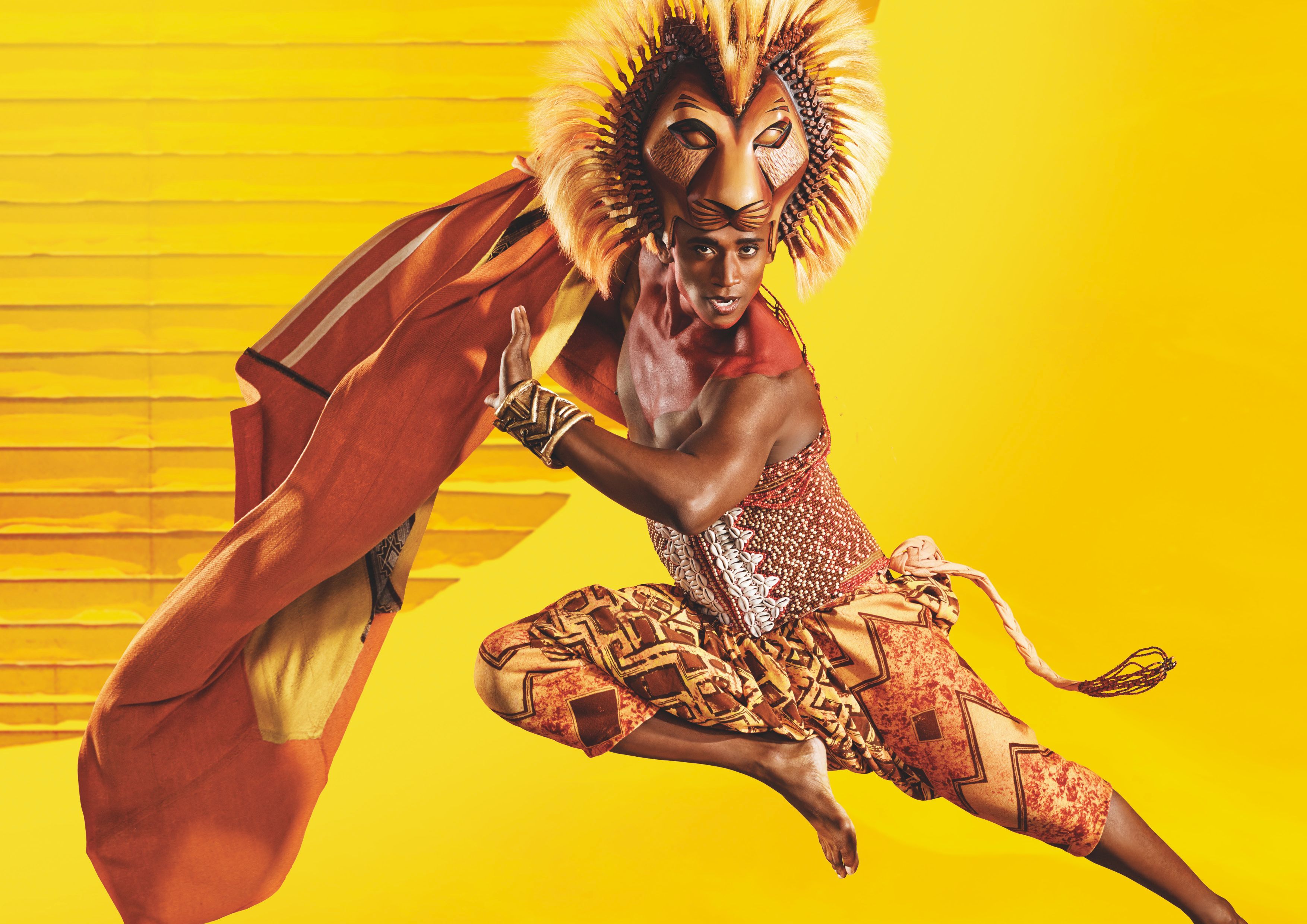 Simba im Musical „Der König der Löwen“