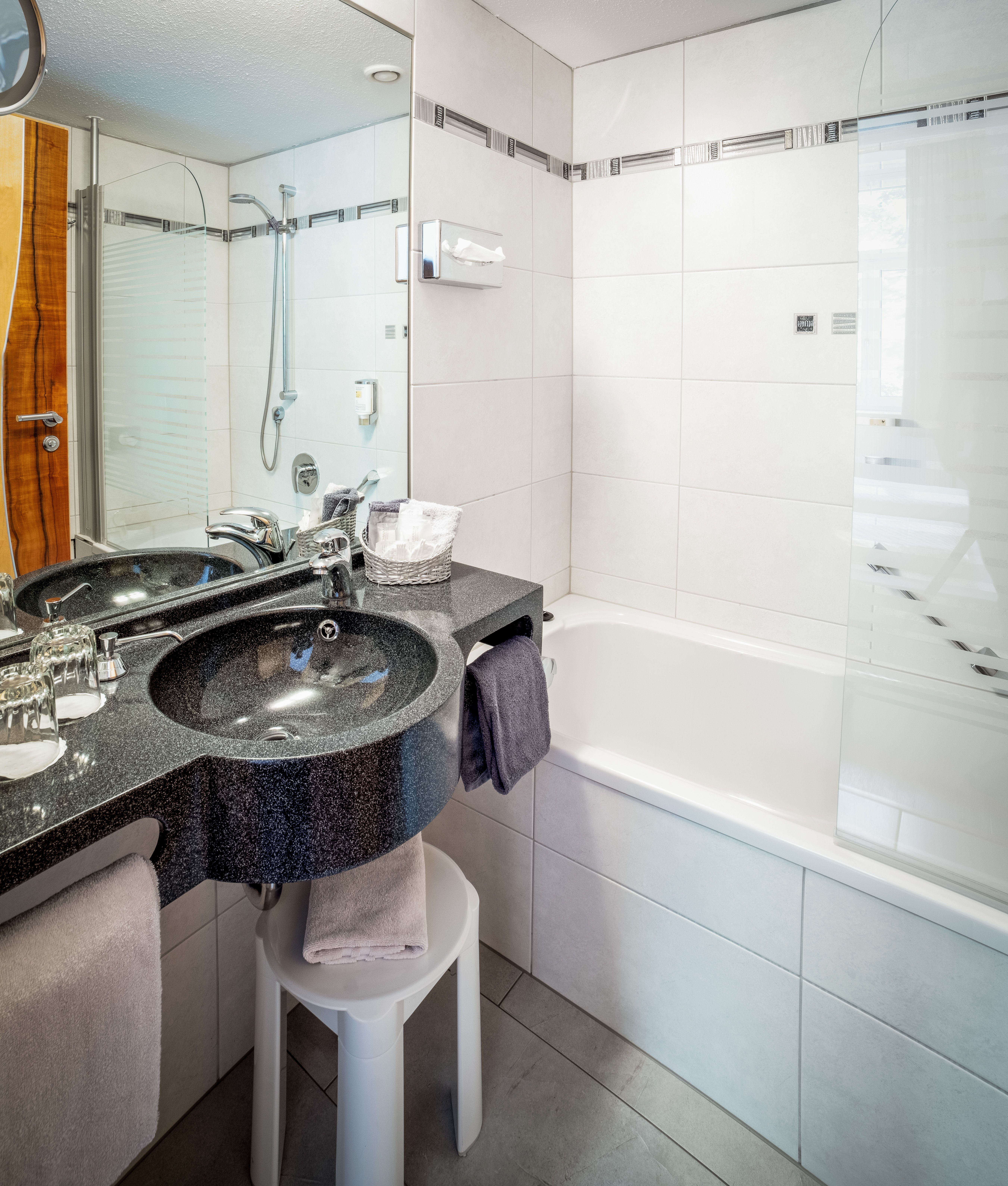 Hotel Spitzberg Doppelzimmer Bad