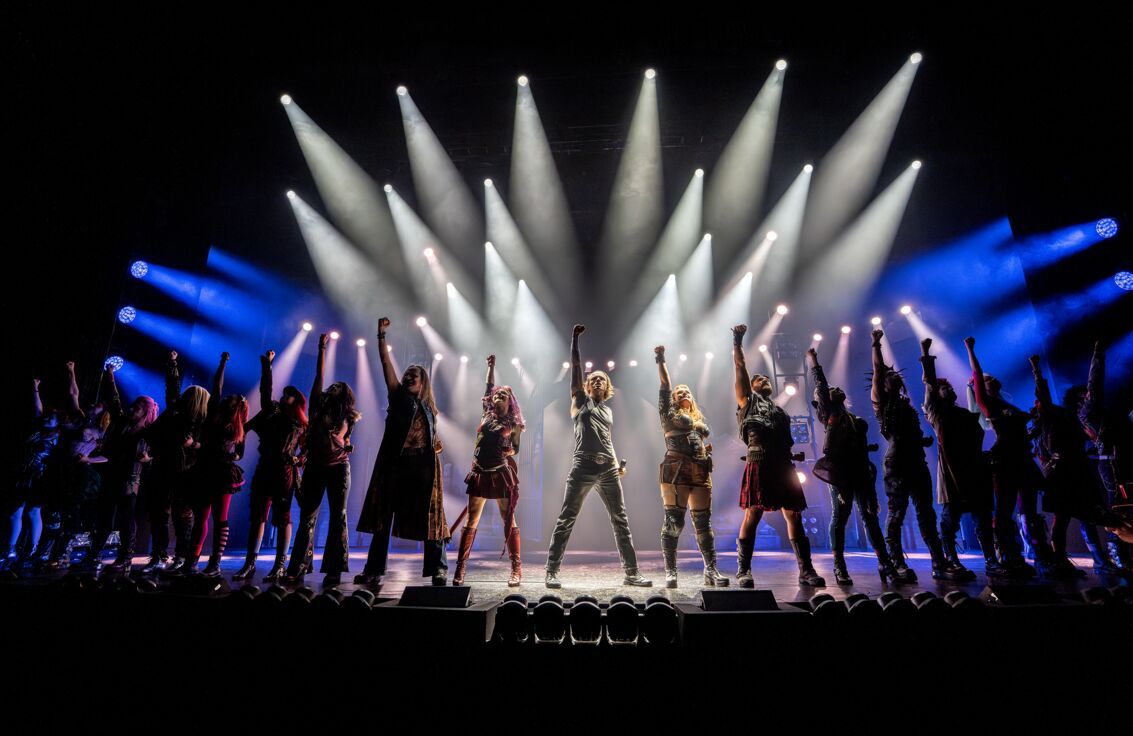 Bühnenszene aus dem Musical We Will Rock You – Das Queen Musical