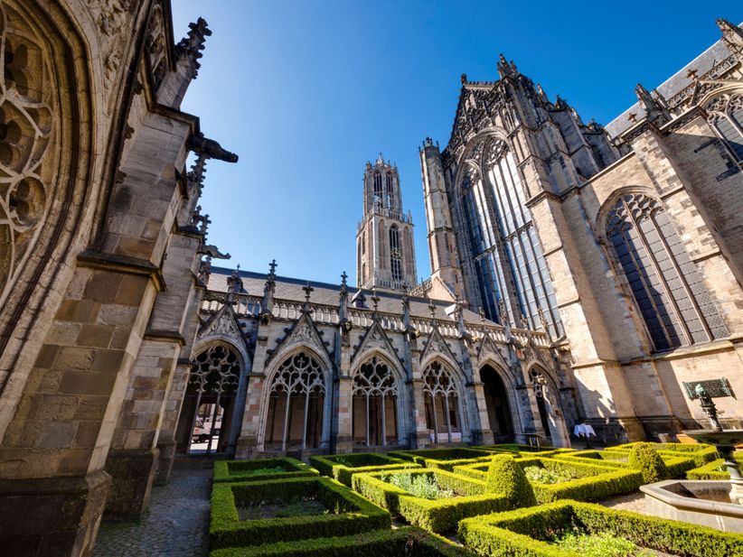 Innenhof des Utrechter Doms