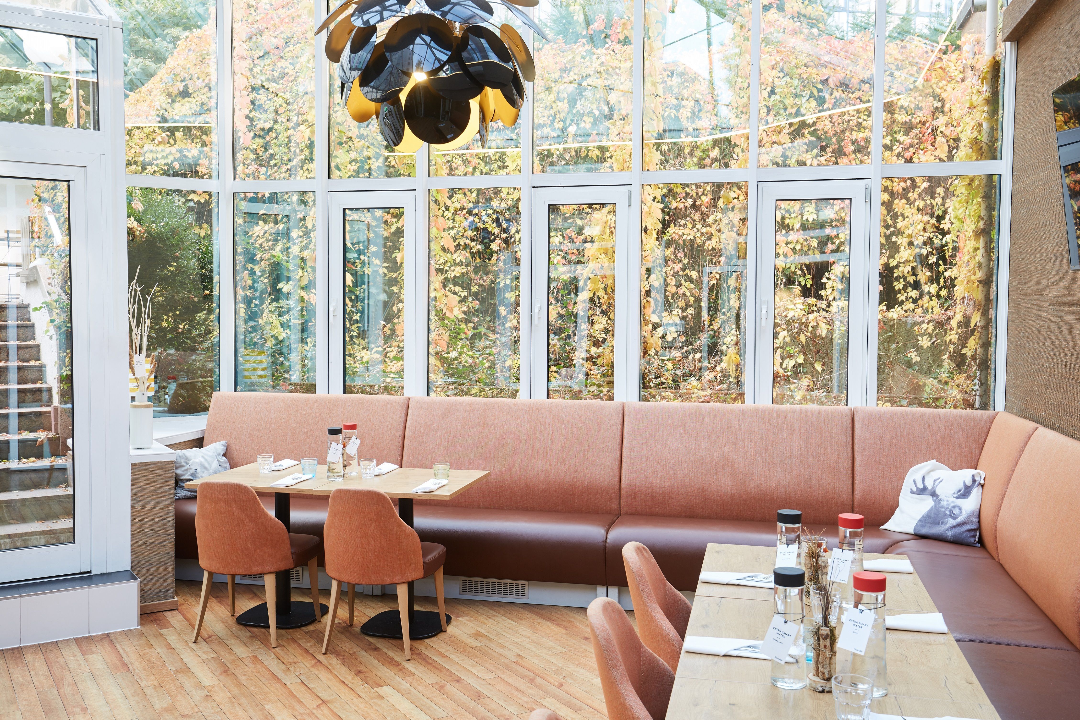 Wintergarten im Restaurant