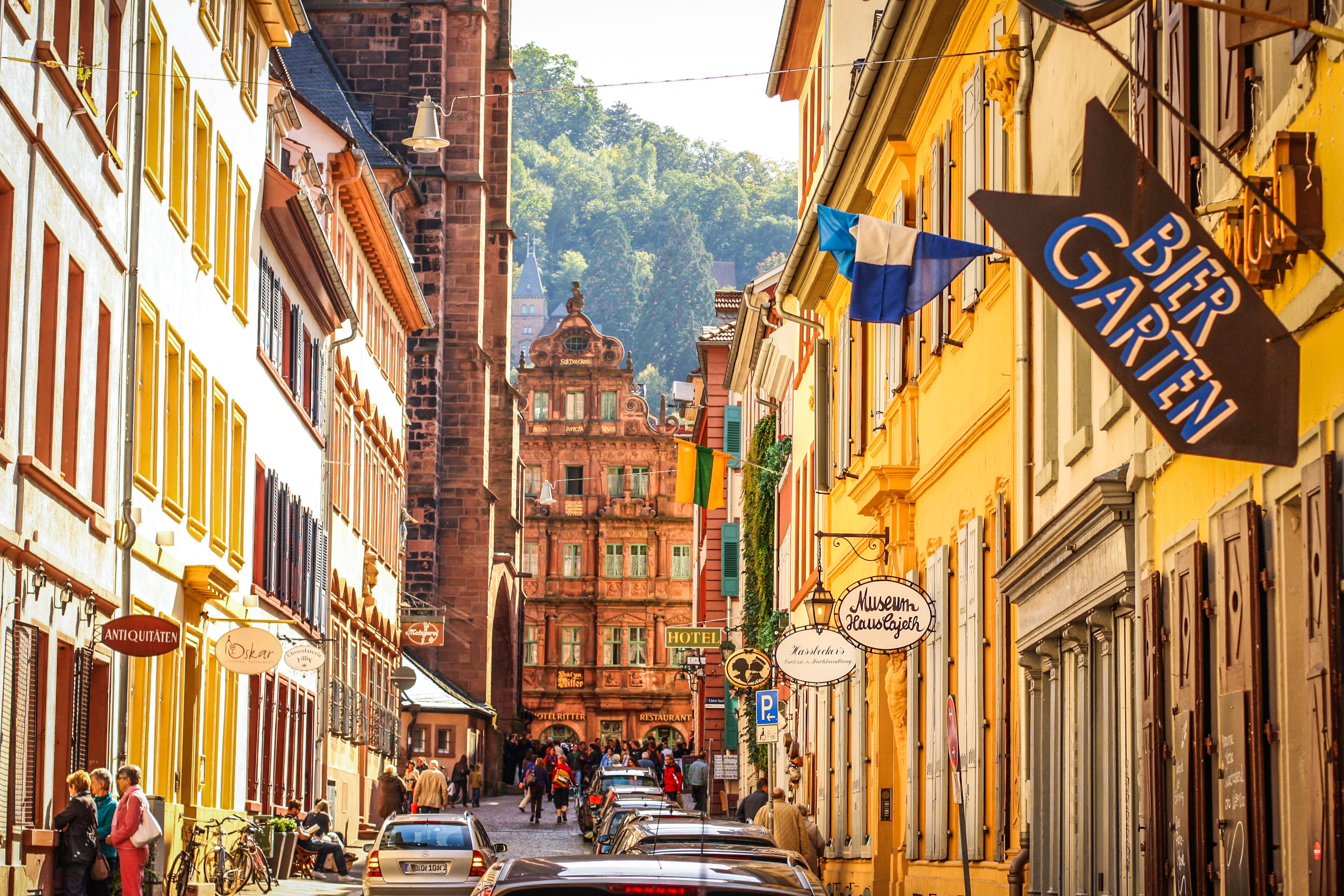 Altstadt in Heidelberg