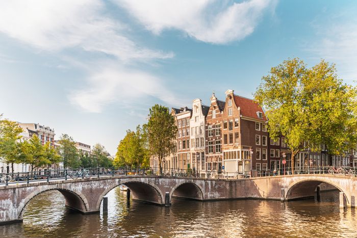 Brücke in Amsterdam.
