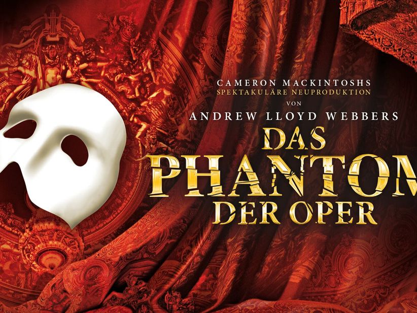 Phantom der Oper Plakat Querformat
