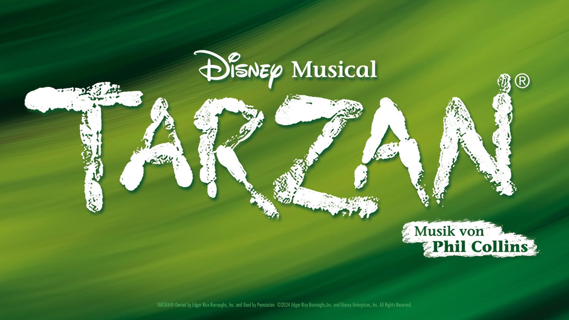 Tarzan auf dem Poster des Musicals Tarzan