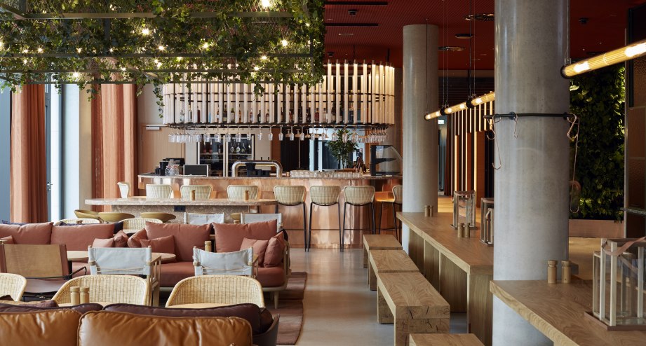 Bar / Lounge, © Scandic Frankfurt Hafenpark