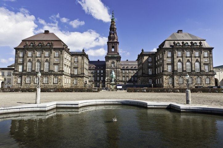 Folketing Parlament Christiansborg Palace , © getty images William Fawcett; 