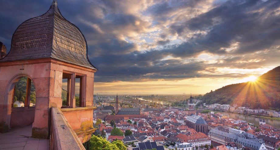 Heidelberg Sicht vom Schloss, © Getty Images Rudolf Balasko rudi1976@gmail.com
