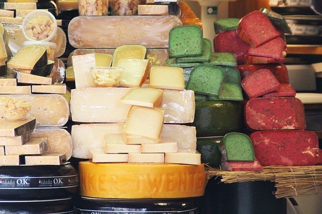 Bahnhit Amsterdam Käse, © pixabay