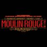 Das quadratische Logo vom Moulin Rouge Musical