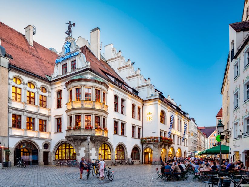 Hofbräuhaus in Münchner Innenstadt