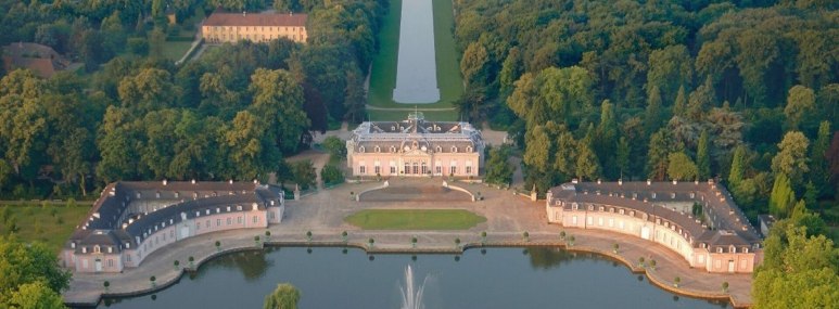 Das Schloss Benrath in Düsseldorf, © dpa/Düsseldorf Tourismus