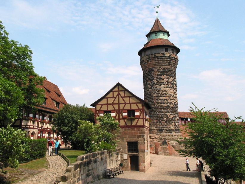 Rundturm Sinwellturm in Nürnberg