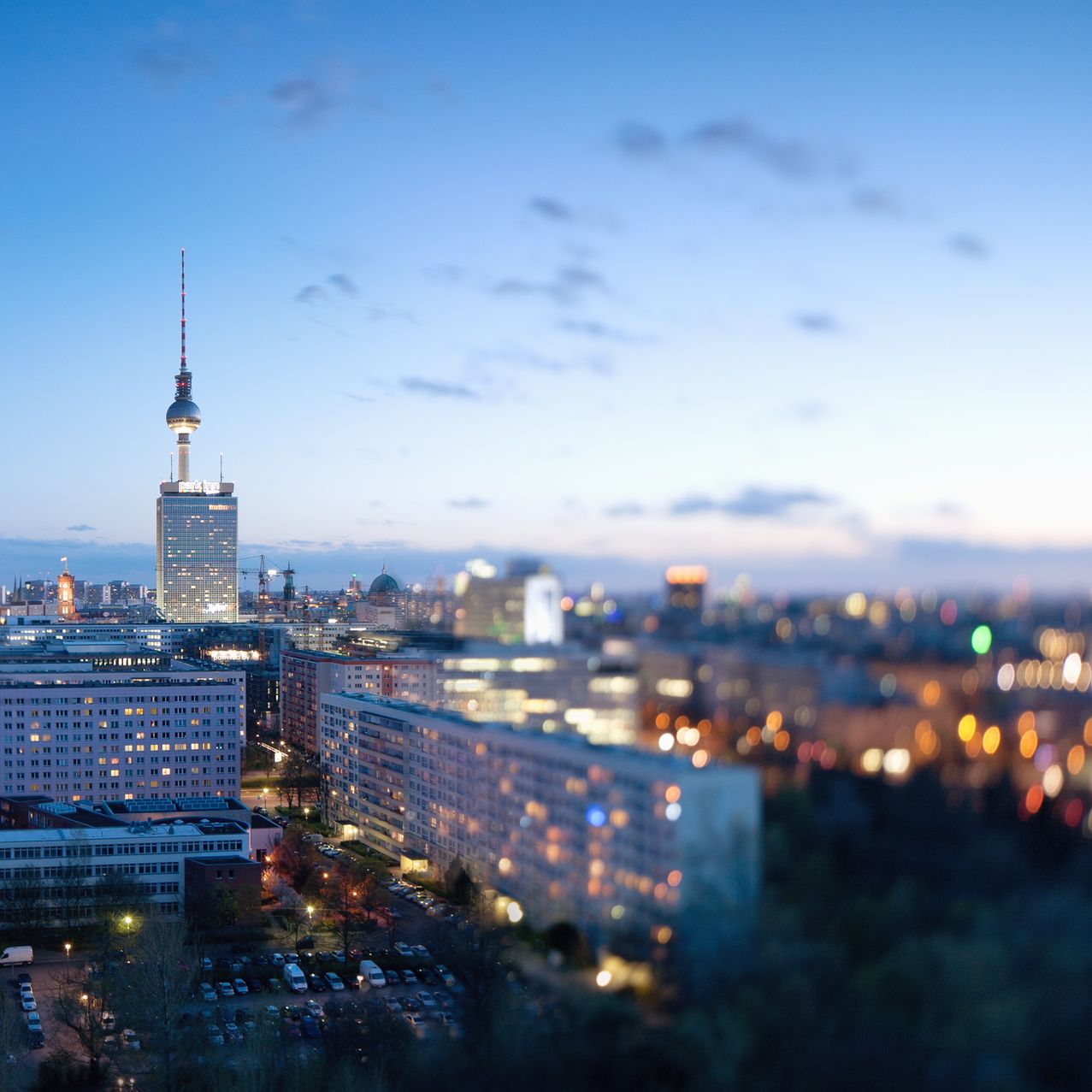 Berlin Skyline mit Fernsehturm