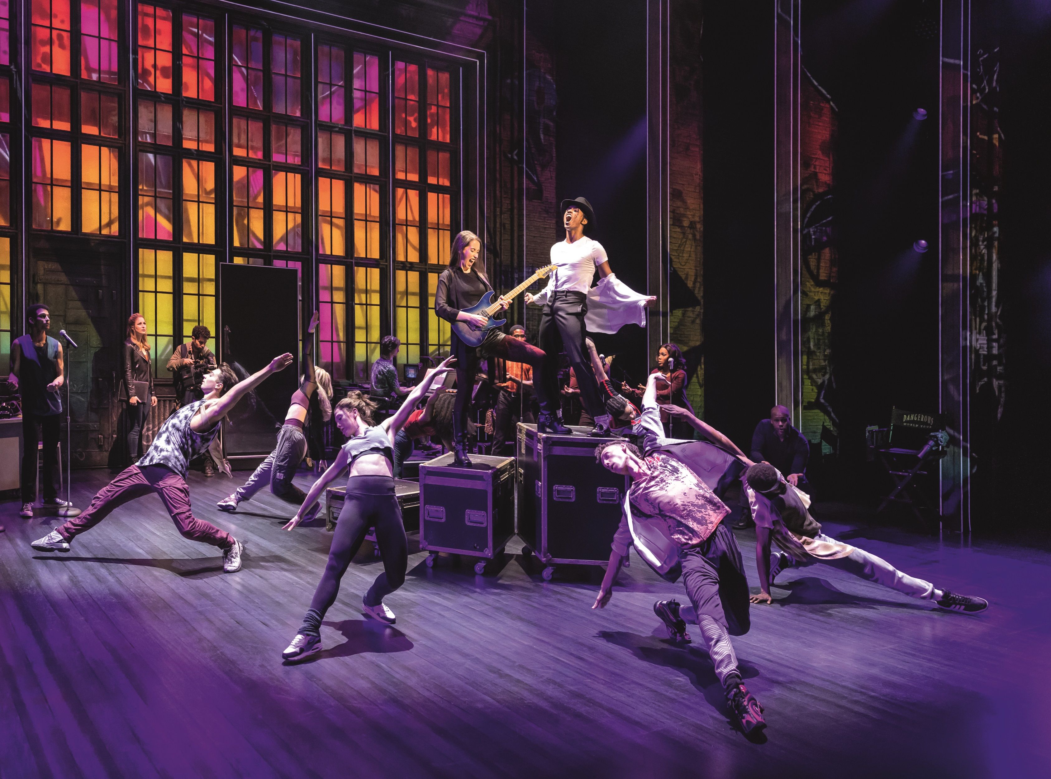 Bühnenszene aus dem Musical MJ – Das Michael Jackson Musical