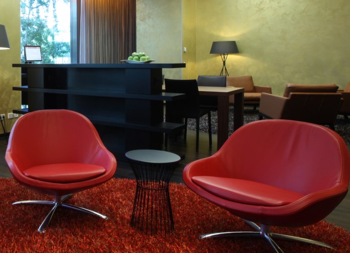 Lounge, © Lindner Hotels AG für das Lindner Hotel Am Ku‘damm, Fotograf: Dennis Wartenberg