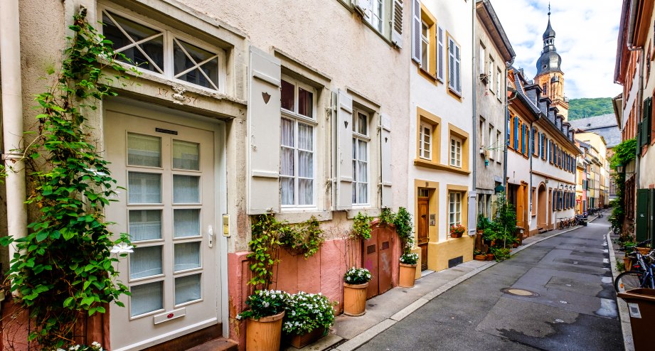 Heidelberg Gasse, © Getty Images Ralph Hoppe - www.FooTToo.de