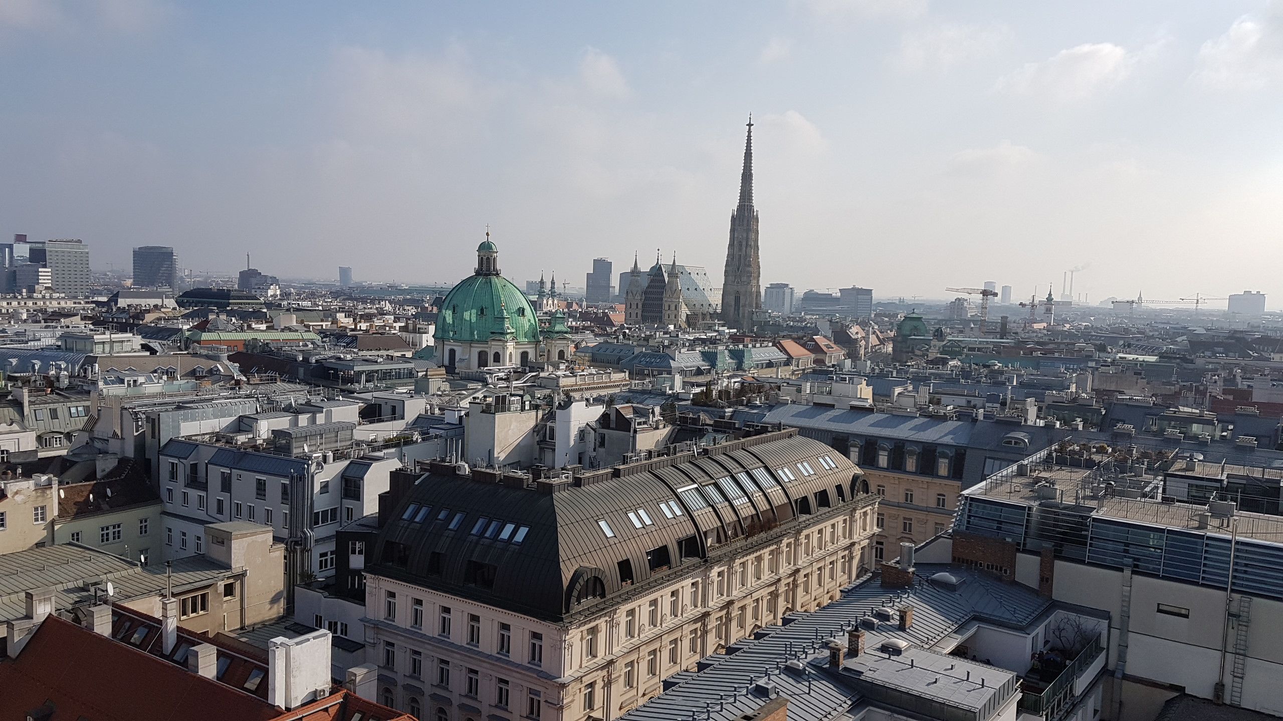 Wien aus der Vogelperspektive