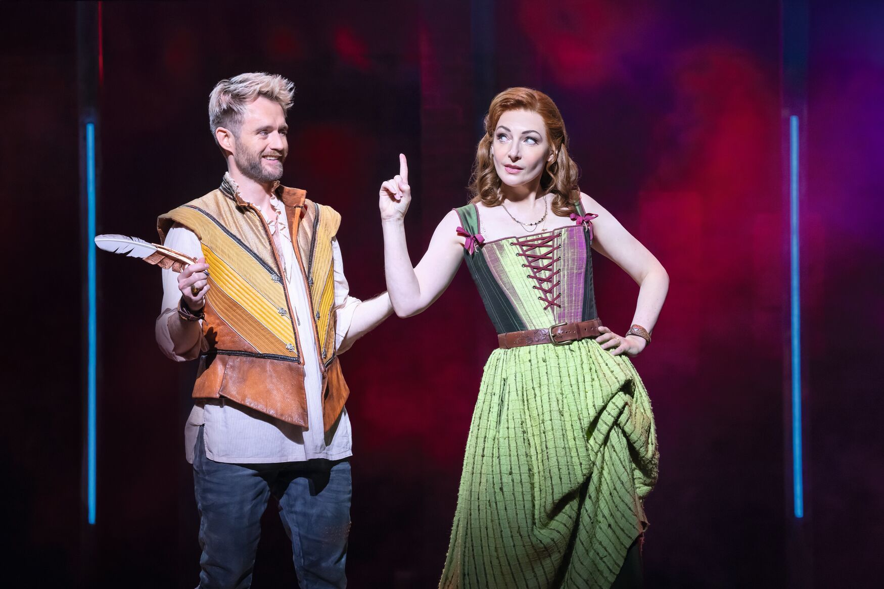 Musical & Julia auf der Bühne