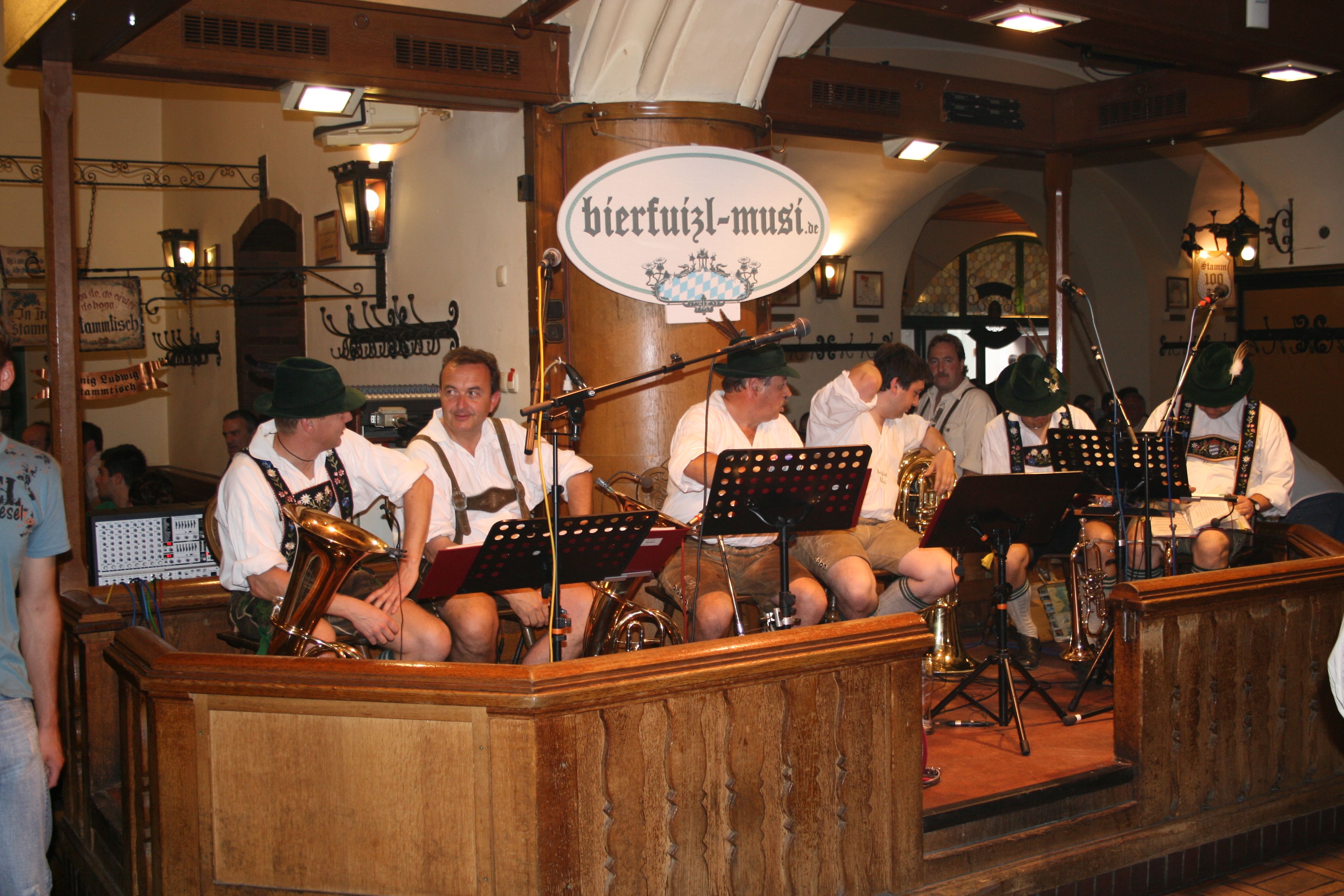 Musiker im Hofbräuhaus
