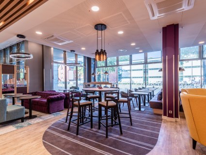 Doppelzimmer im Premier Inn Hotel Köln. - BAHNHIT.DE, © Premier Inn Holding GmbH